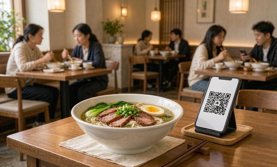 餐饮外卖小程序商城方案：堂食扫码点餐场景